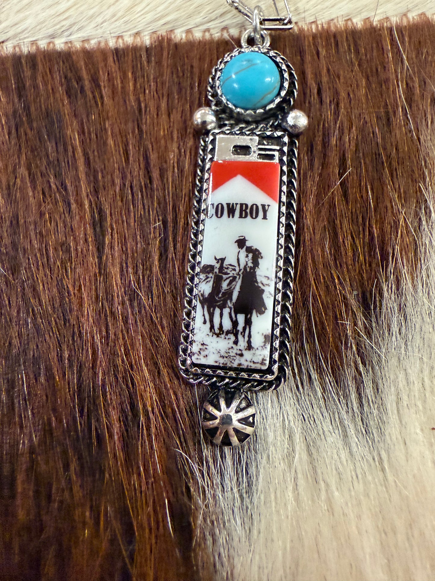 Got A Light Cowboy - Necklace