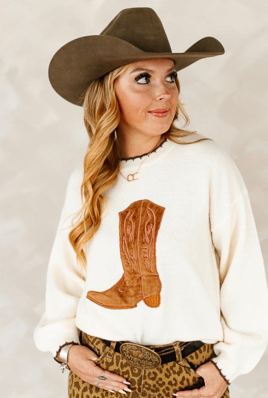 Boot Scootin' Cutie Sweater