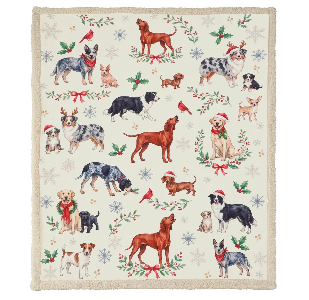 Christmas Dogs - Campfire
Sherpa Throw