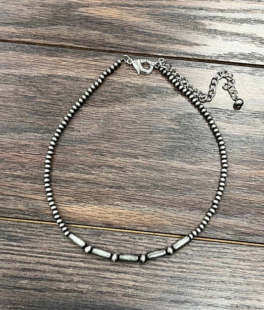 Ackerly Handmade Navajo Bead Necklace