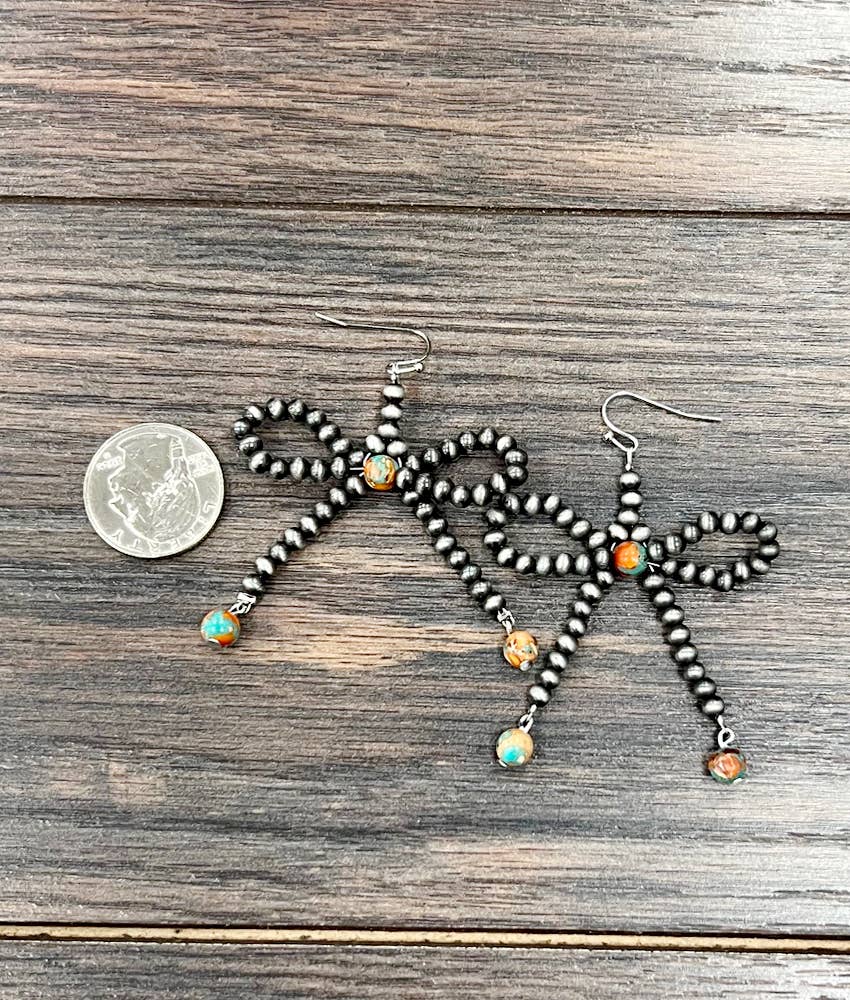 Posey Handmade Ribbon Earrings