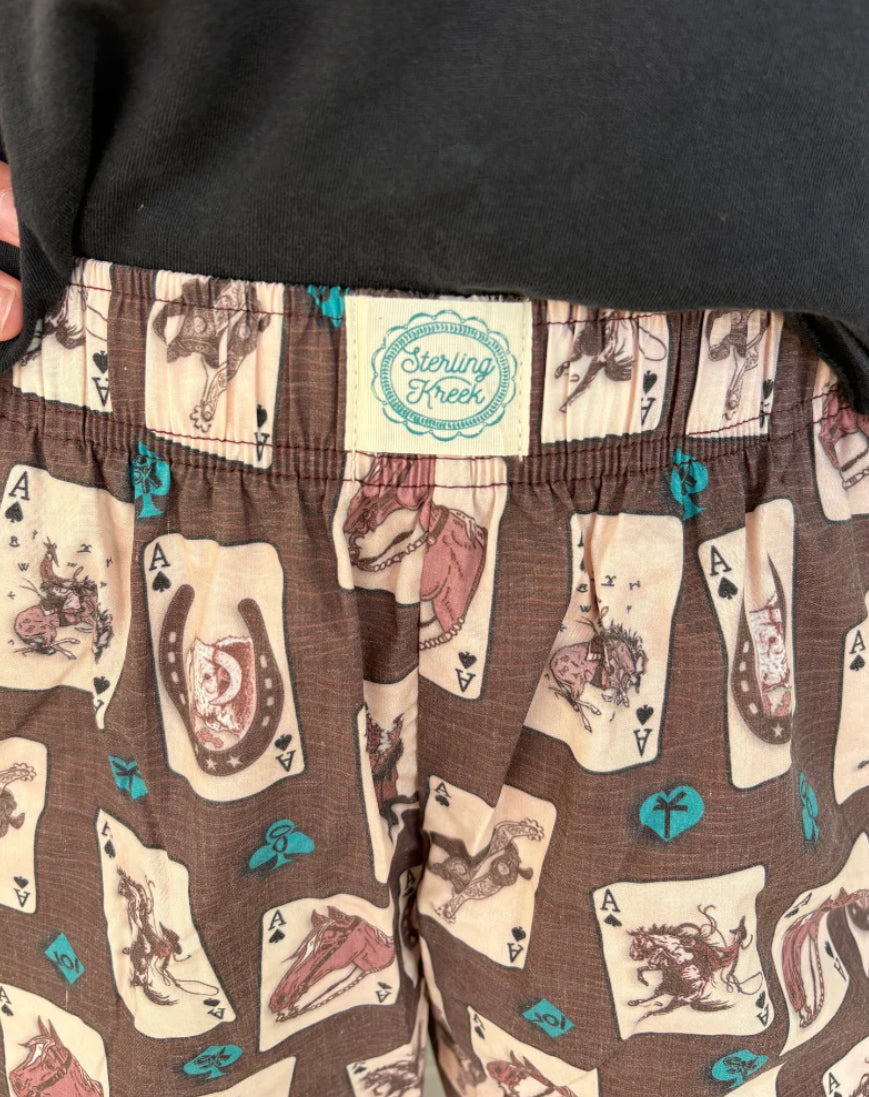 LUCK OF THE BRAND BOXER PANTS