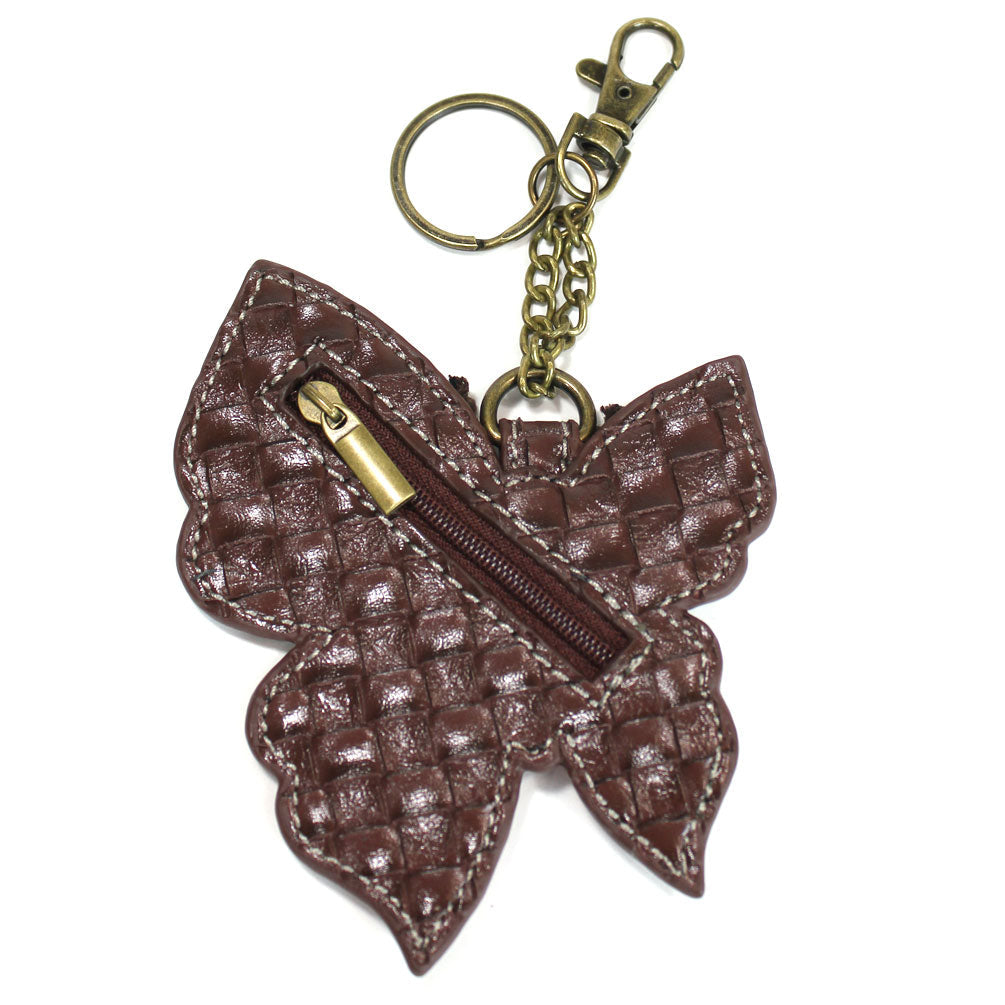 KEY FOB/COIN PURSE - NEW
BUTTERFLY