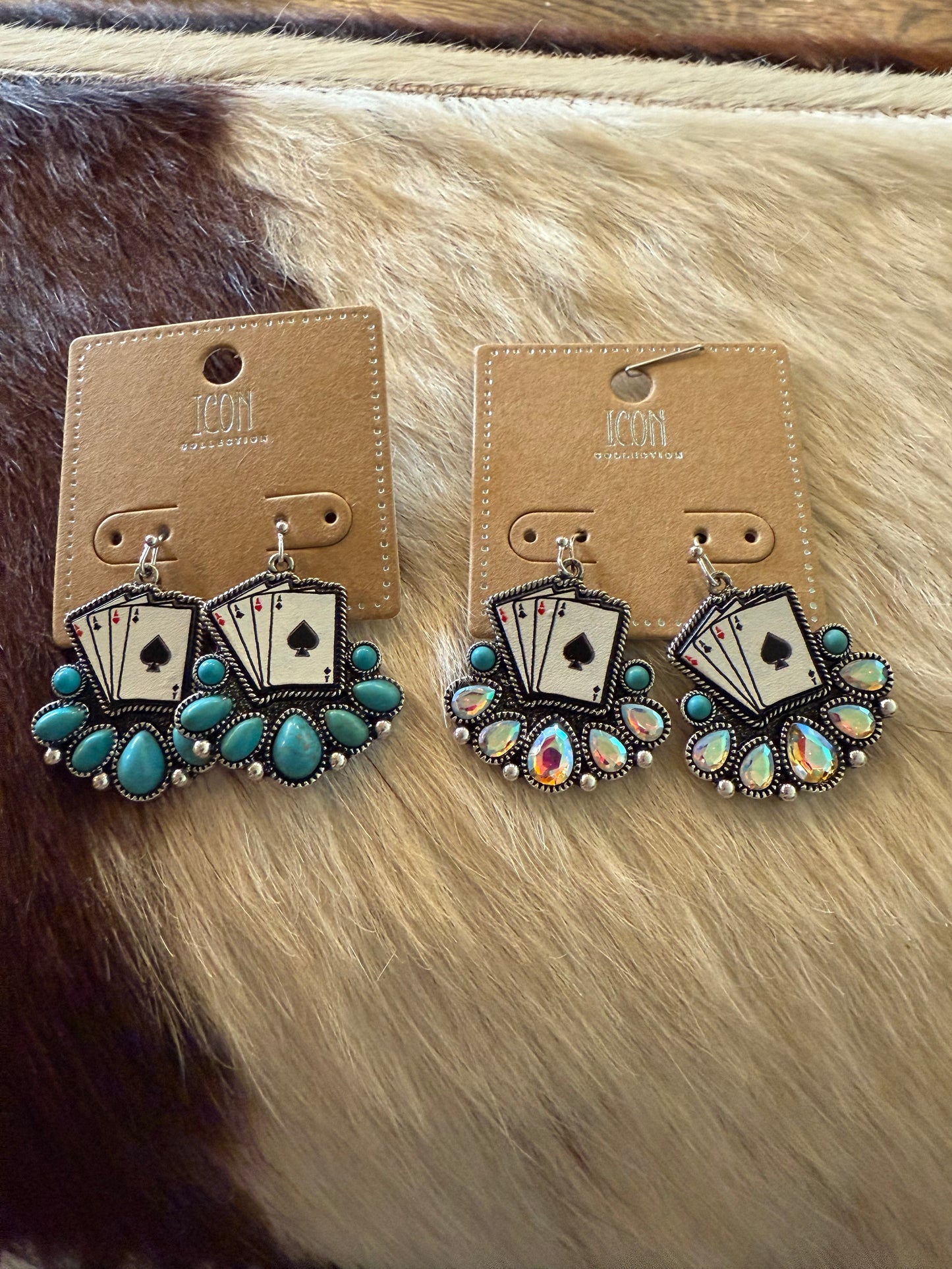 Poker Face Earrings