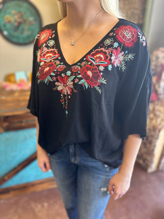 Savanna Jane Embroidered Top