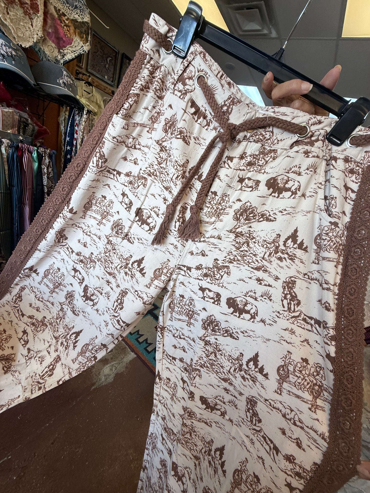 Brown Ranch Life Pants