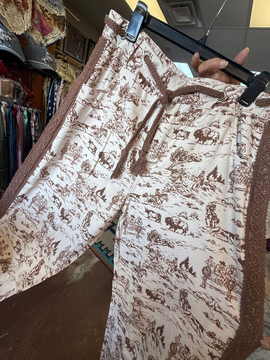Brown Ranch Life Pants