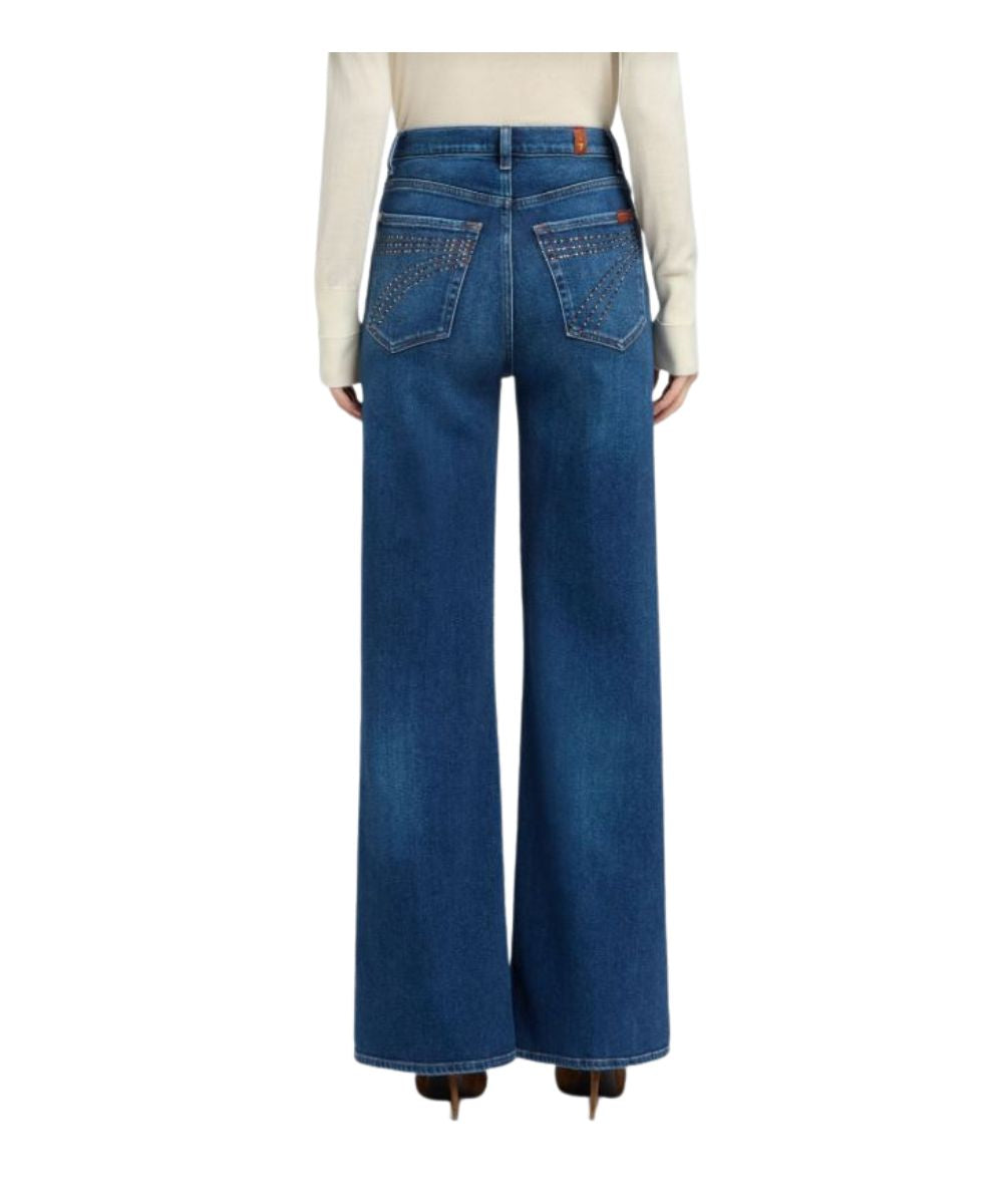 7 FOR ALL MANKIND WOMEN'S BLUELEAF EMBELLISHED DOJO
WIDE LEG JEAN