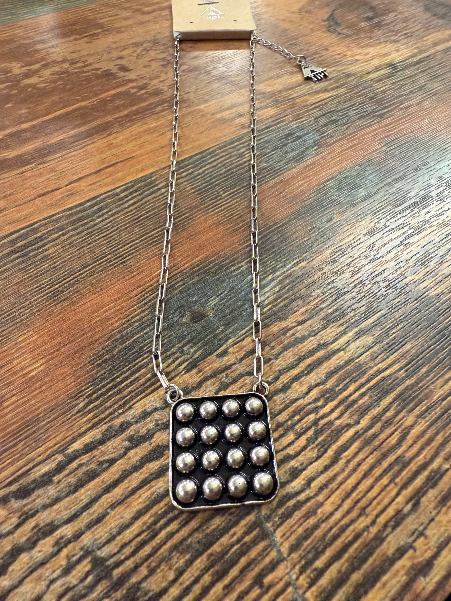 Square Bubble Necklace