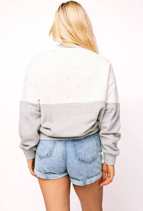 Queen Of Sparkles Licensed Oklahoma Pastel Two Tone Sweatshirt