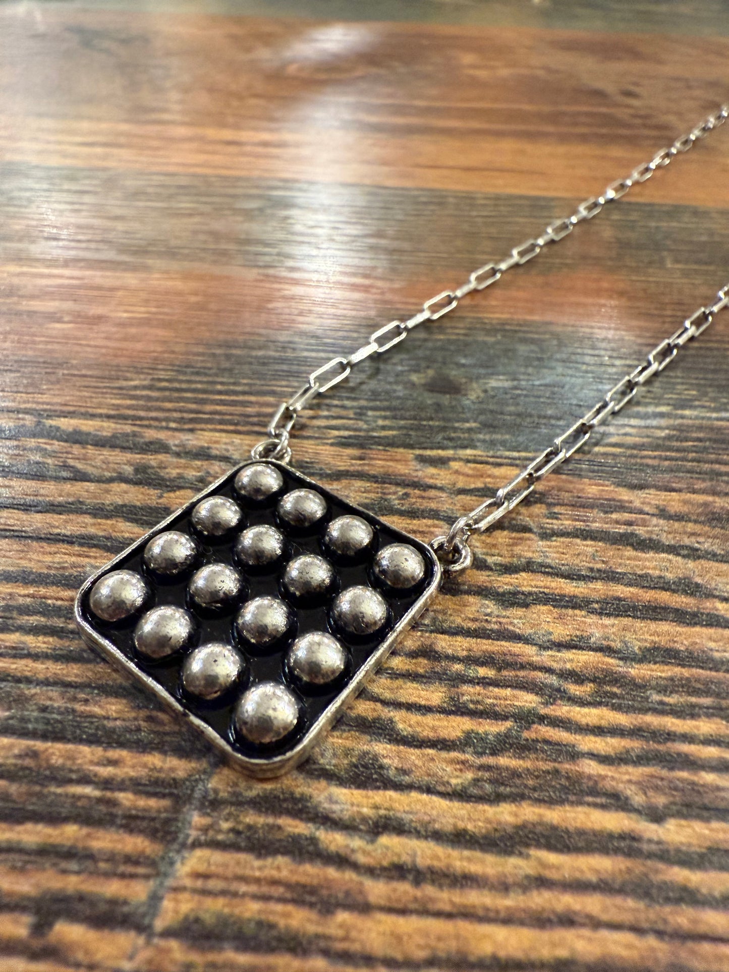 Square Bubble Necklace