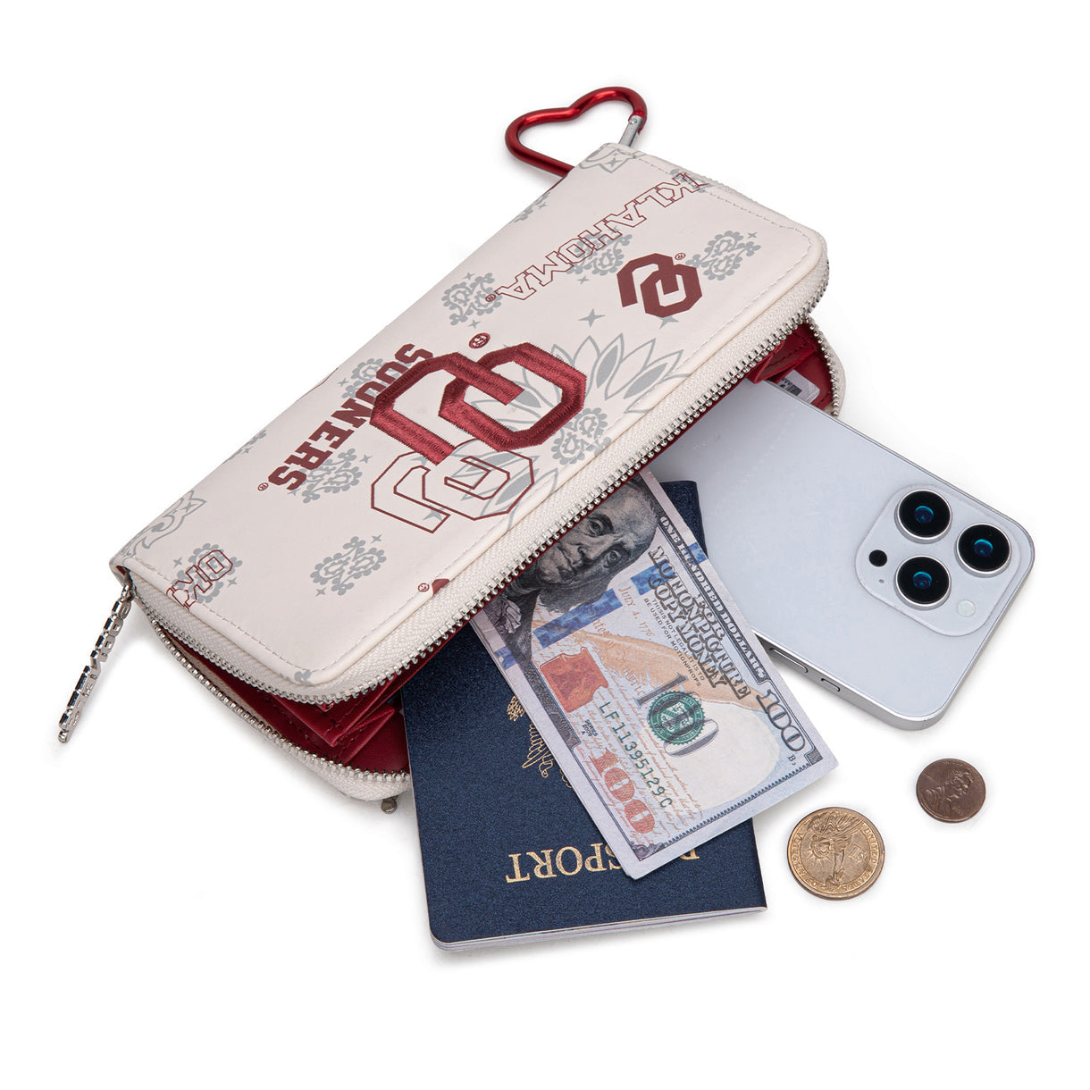 University of Oklahoma Sooners
Wallet/Wristlet