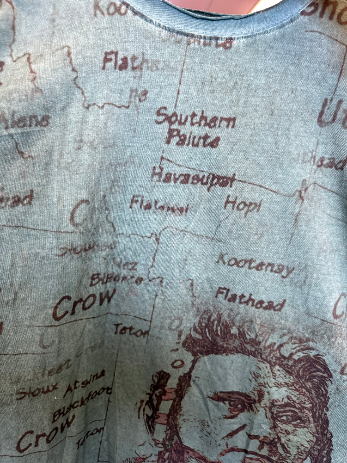 T-Shirt Dress with Map