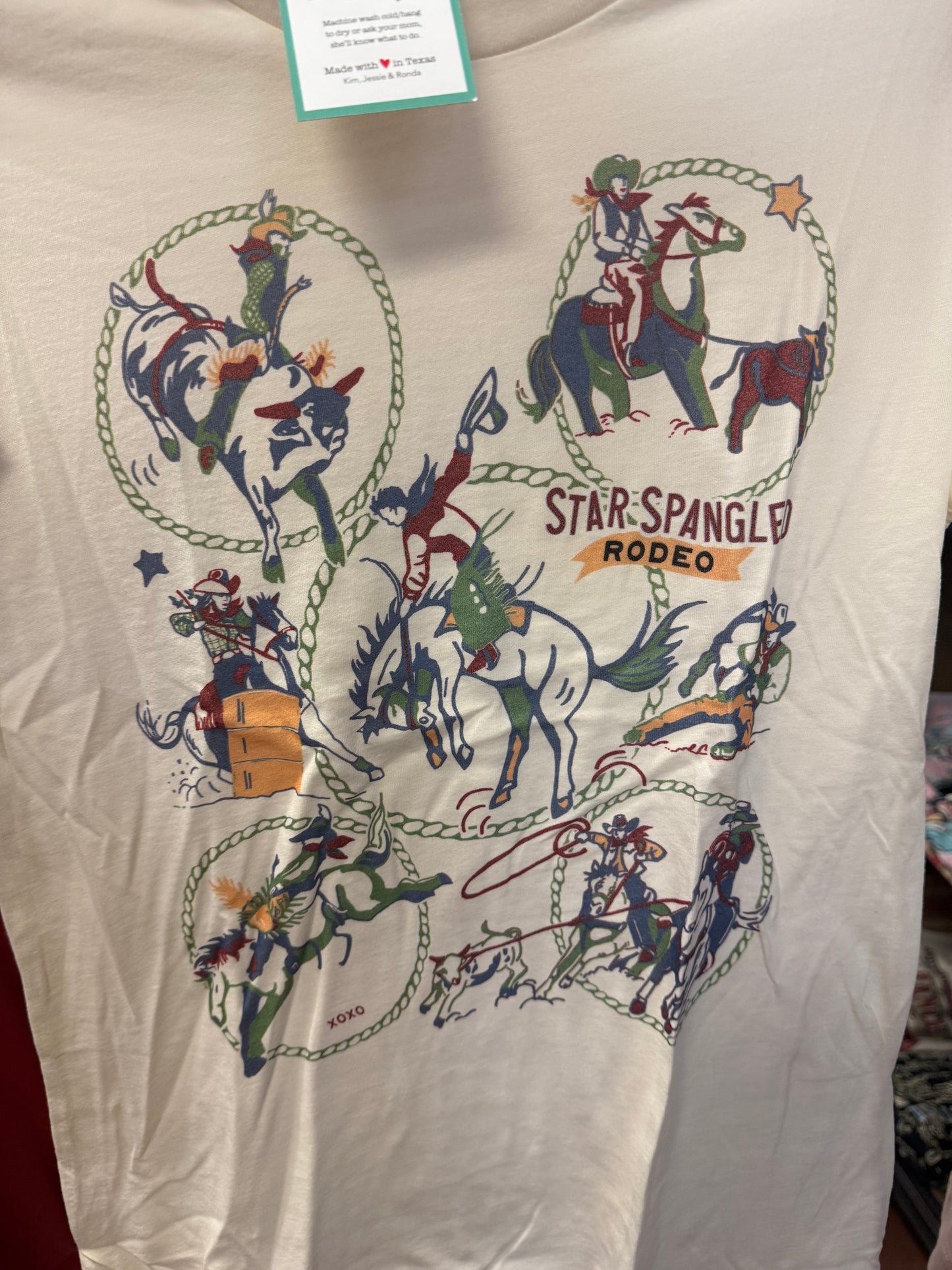 Xoxo Tee Star Spangled Rodeo