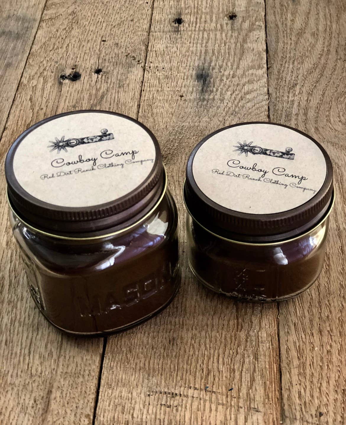 Candle RDR Cowboy Camp Mason Jar Candle