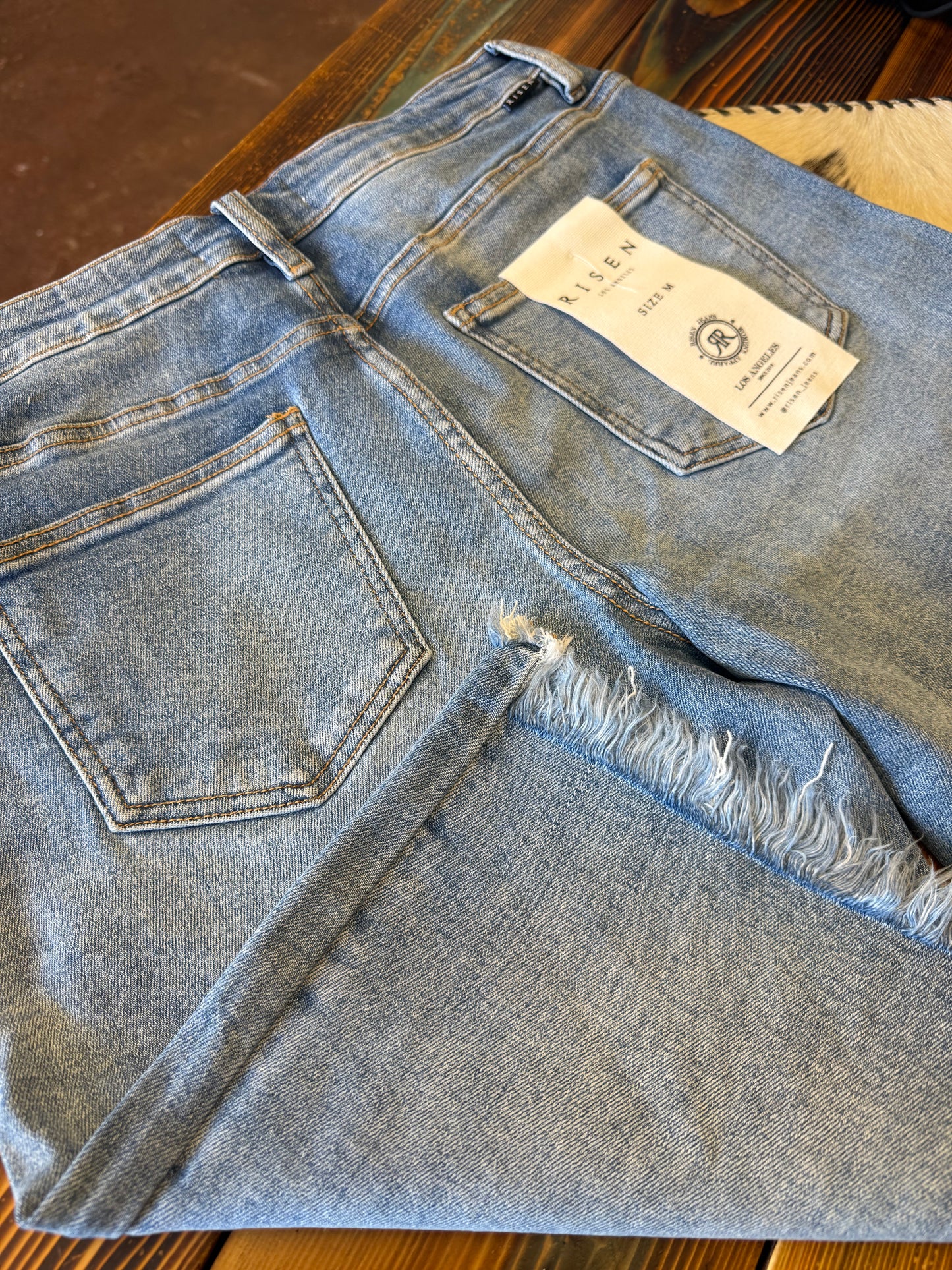 Risen Tummy Control Slouchy Bermuda Shorts