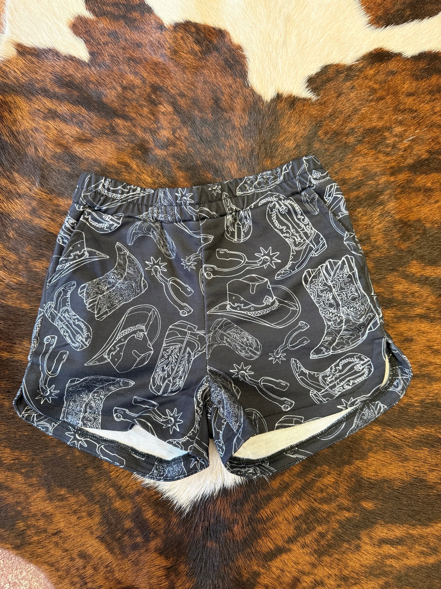 Black Hat Things Youth Short Set