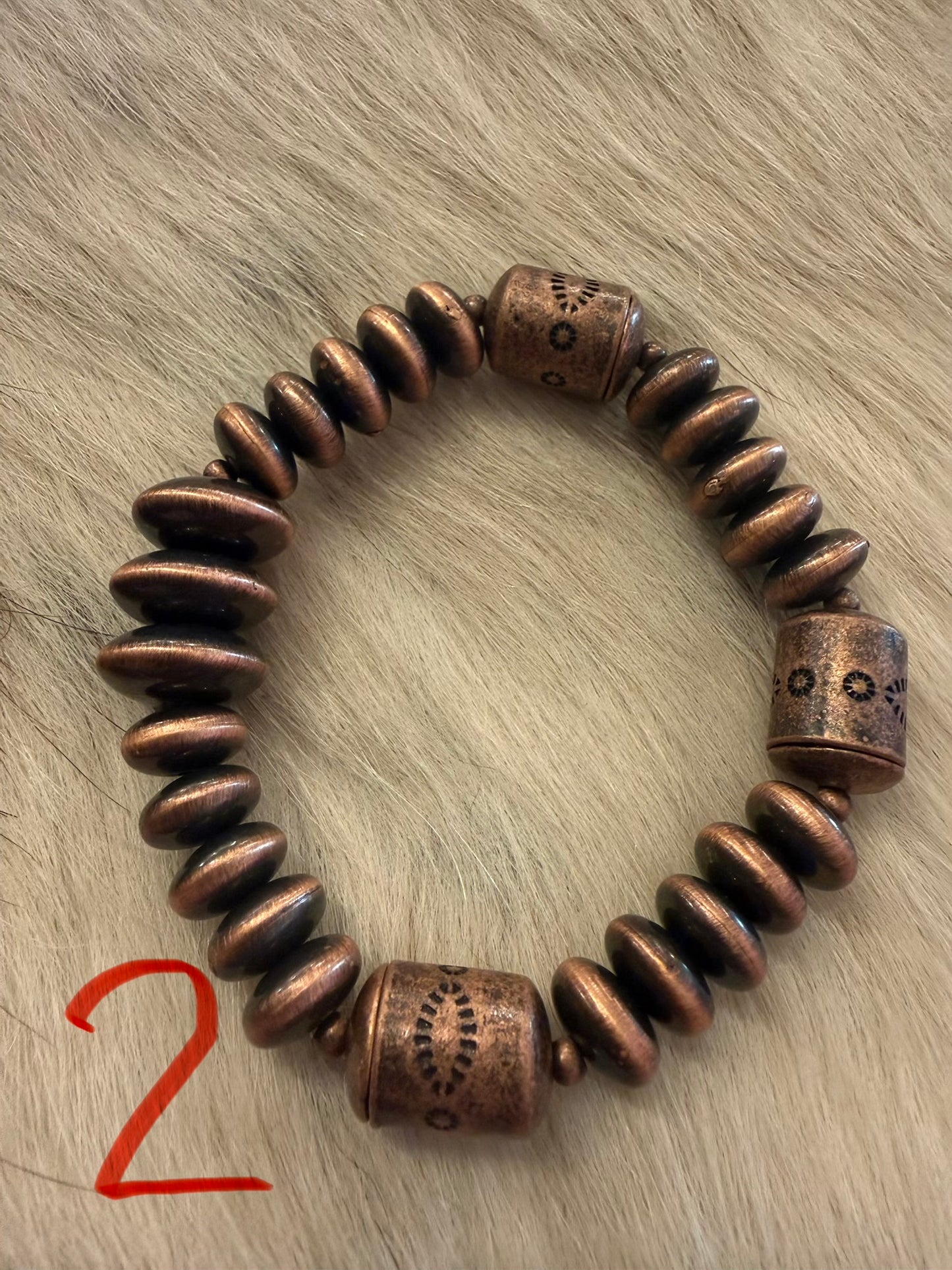Carter Copper Bracelet - Stretch