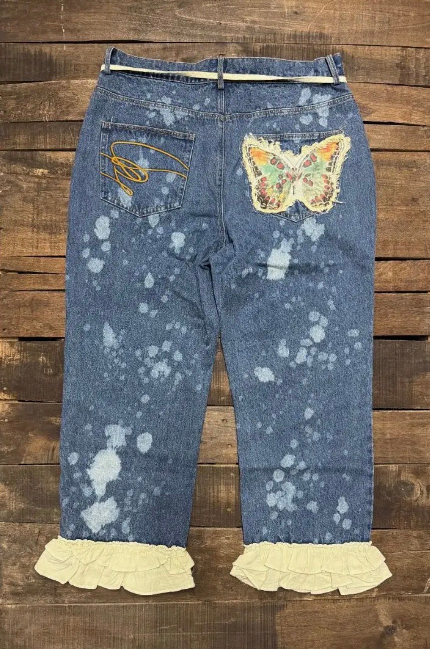 Flutter Sky Jeans
