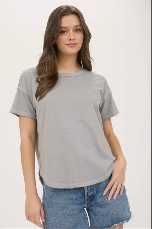Exposed Seam T Shirt