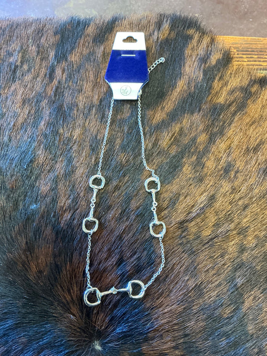Silver Bit Necklace