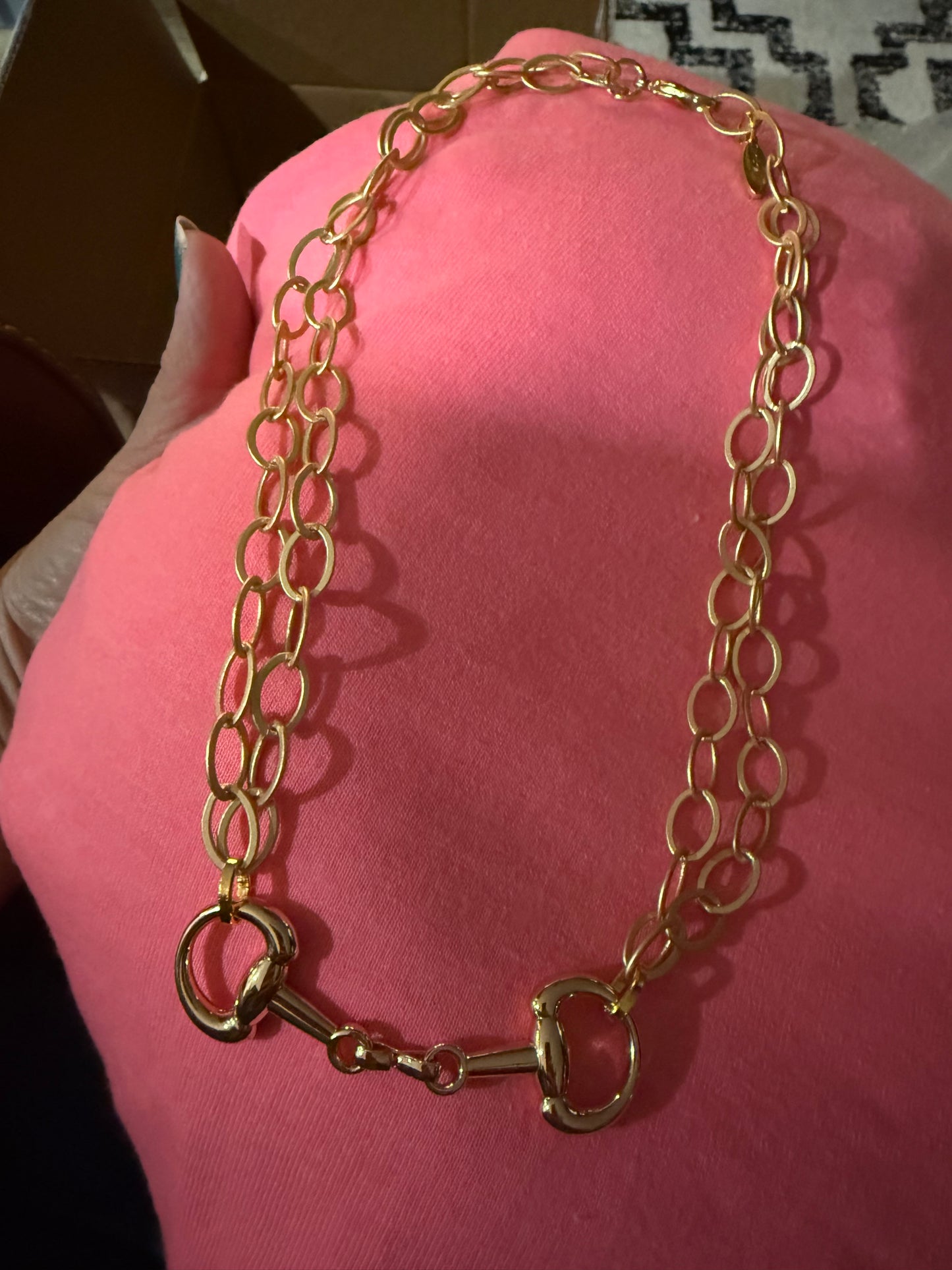 🐴 Golden Rein Necklace or Bracelet (sold separately)