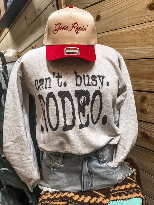 Can’t. Busy. Rodeo.