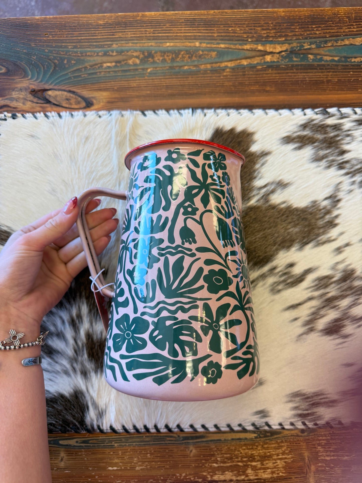 Enamel Pitcher - Drinky Drink