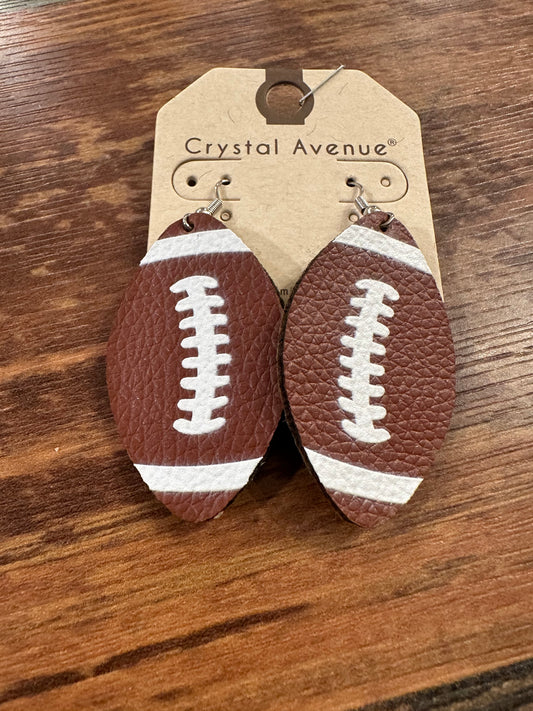 Football Earrings