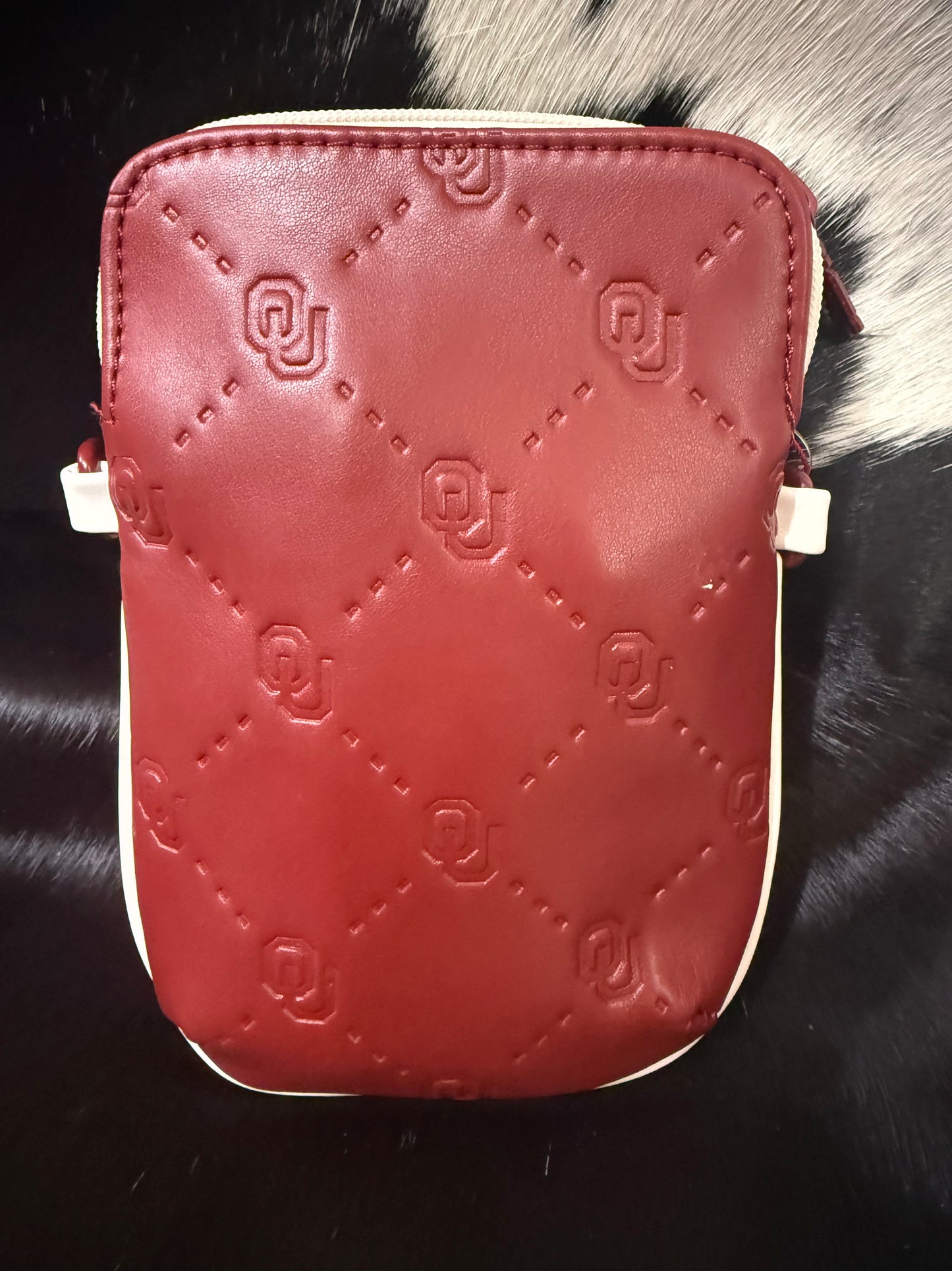 OU Crossbody with OU Strap and Wristlet