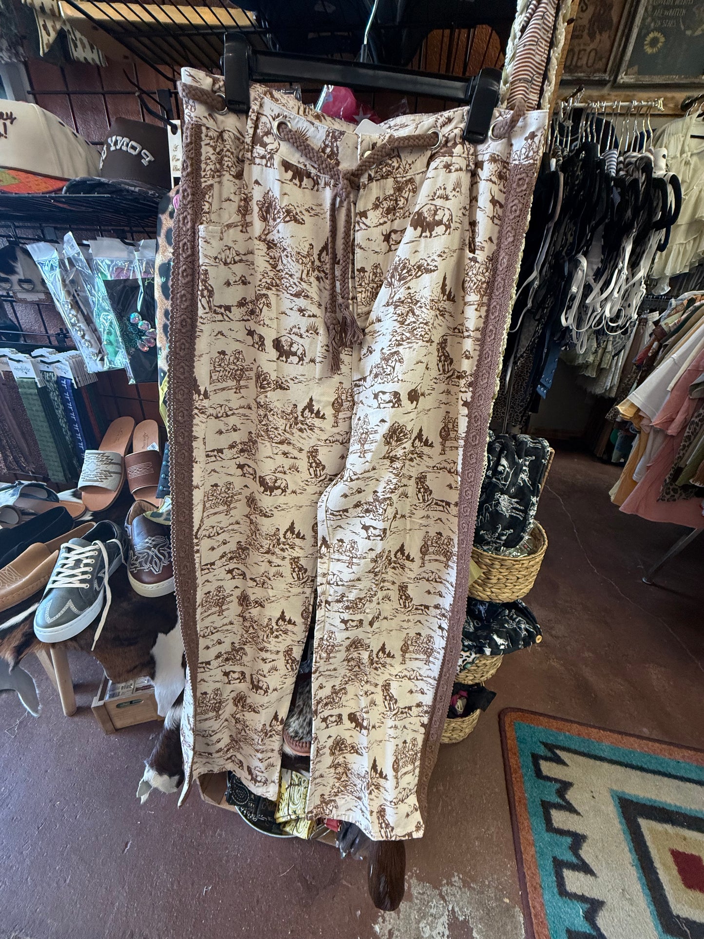 Brown Ranch Life Pants