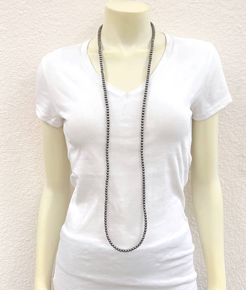 Brady Handmade Navajo Bead Necklace