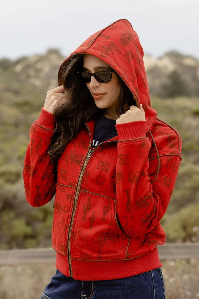 WESTERN WILLOW ZIP UP
JACKET