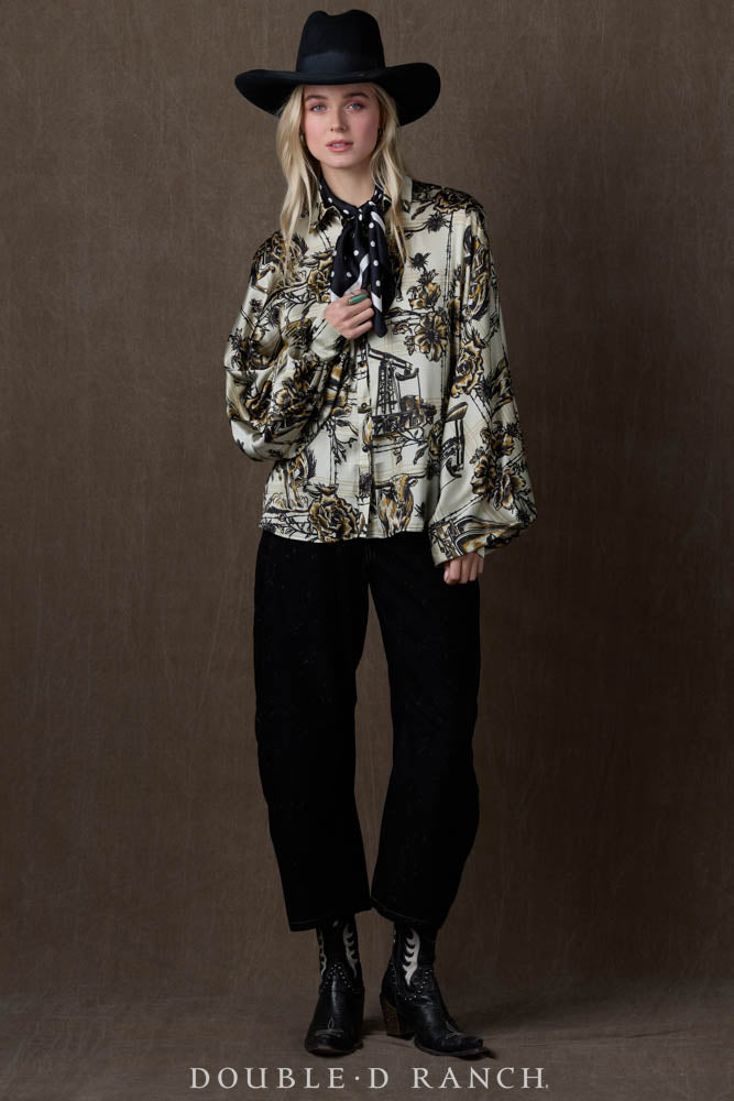 Petro Plaid Blouse by Double D