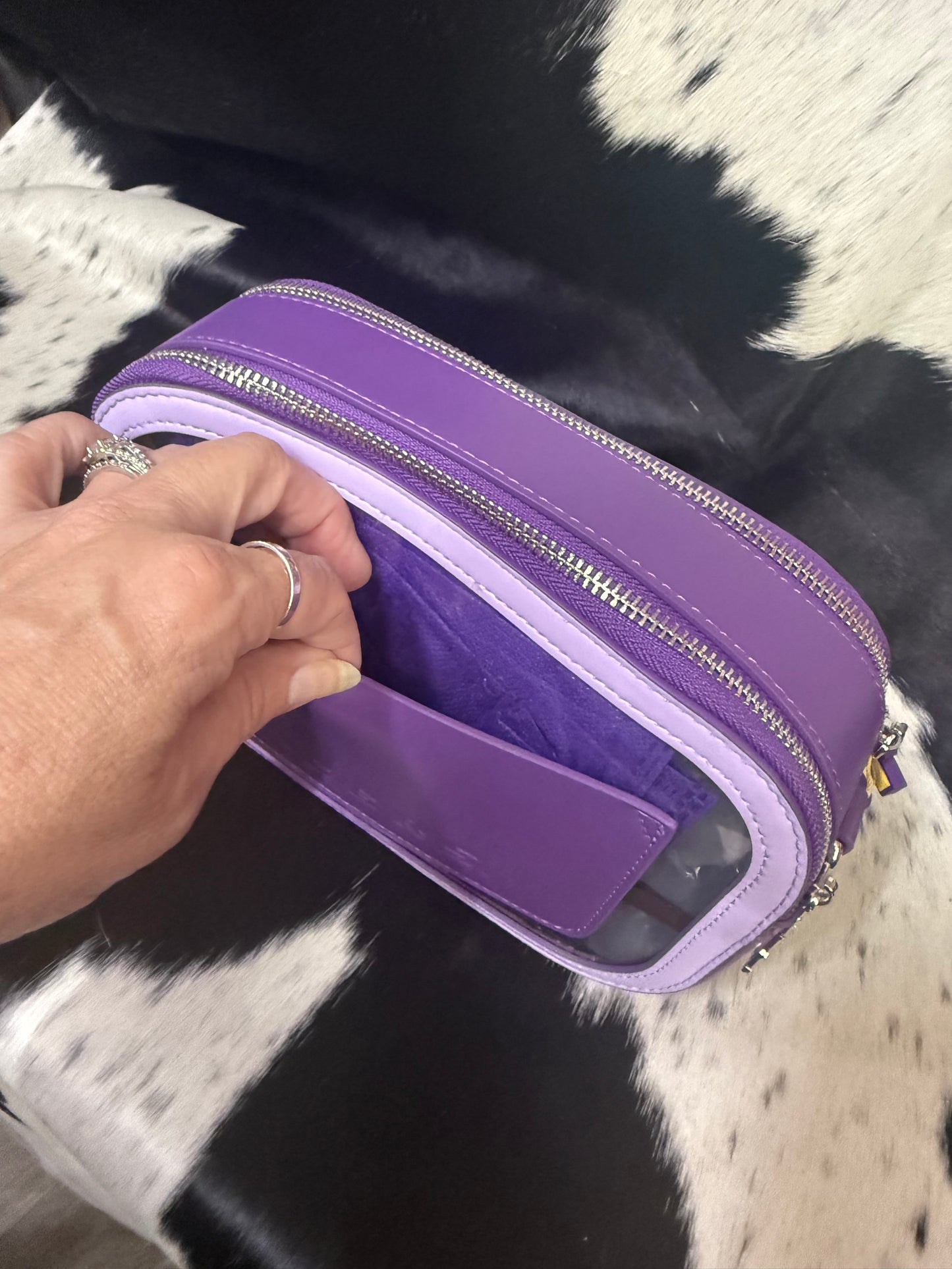 LSU Clear Bag with LSU Strap