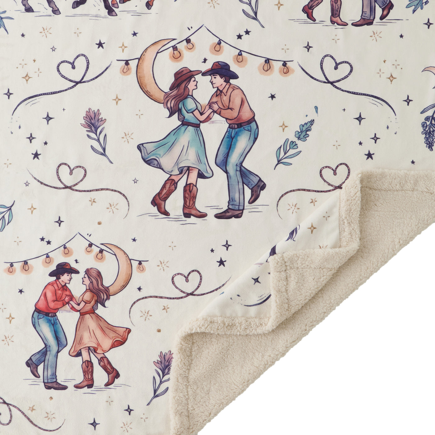 Rodeo Nights Campfire Sherpa
Throw