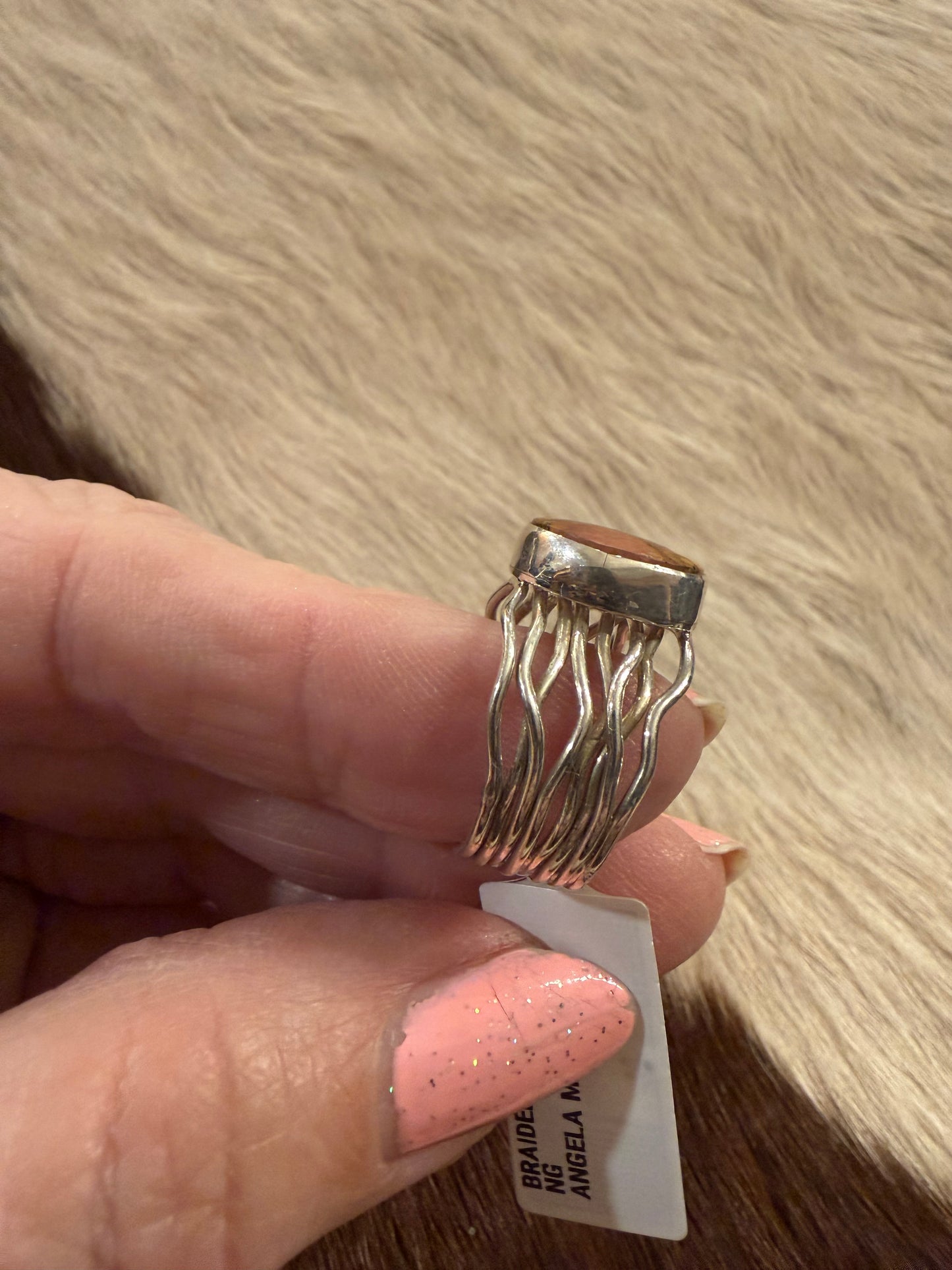 Angela Martin Braided Wire Ring