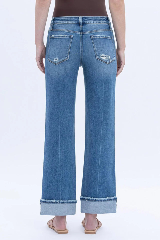Vervet Delicate Gleam Mid Rise Jeans