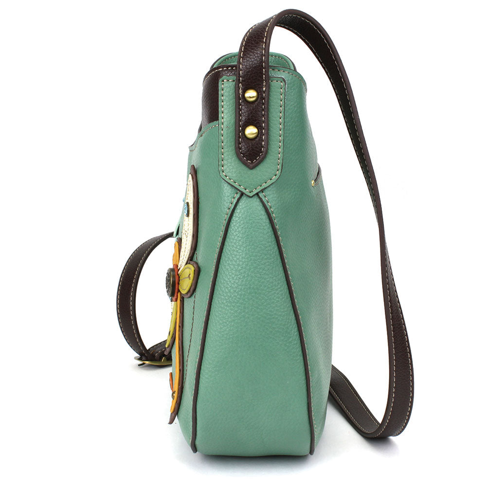 CRESCENT CROSSBODY -
DRAGONFLY