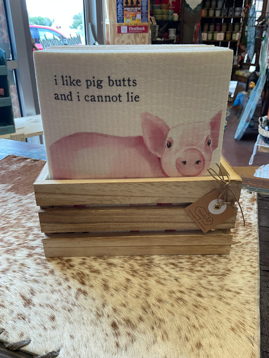 Farm Animal Sponge Crate