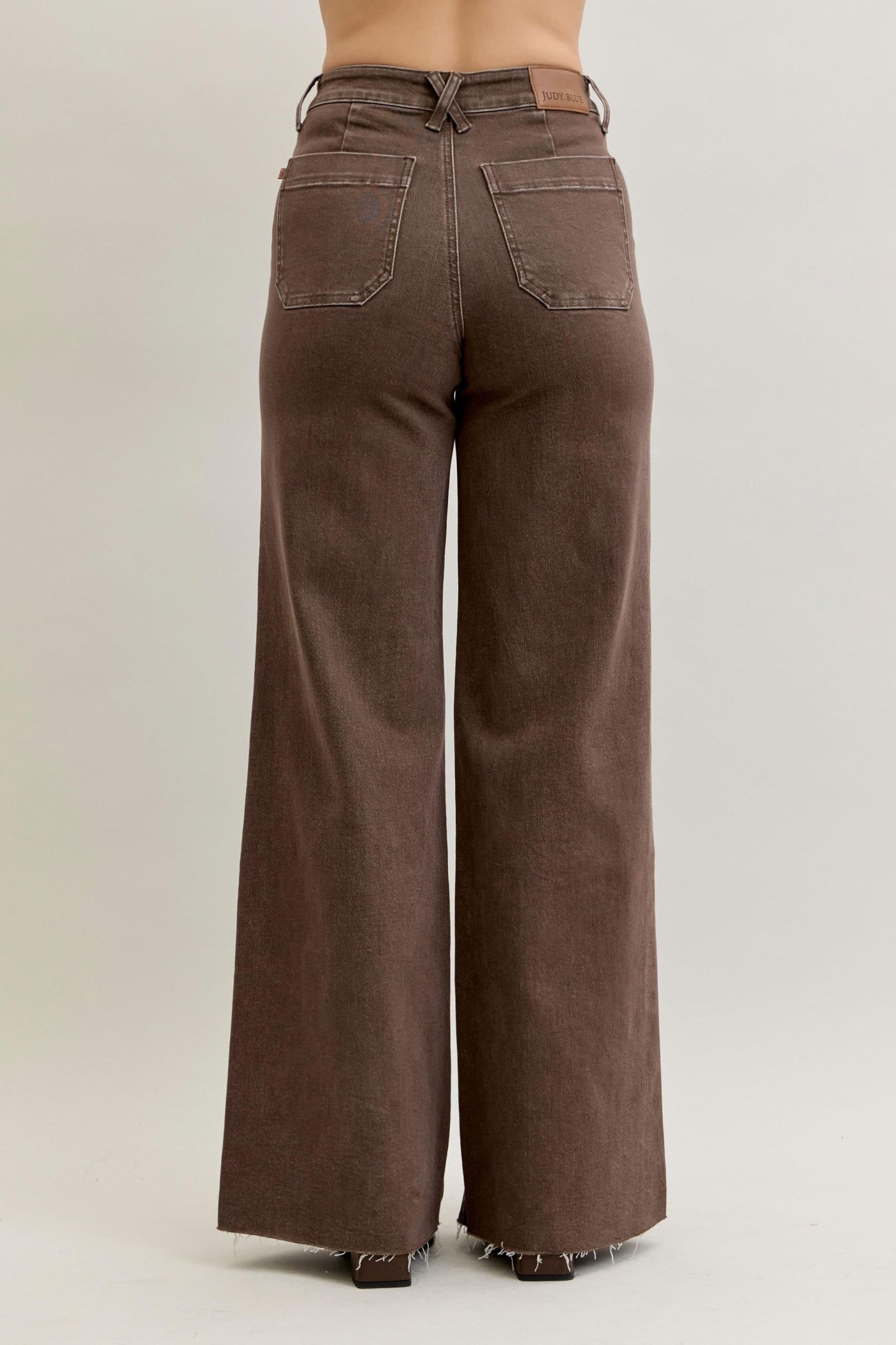 Judy Blue HW Retro Yarn Dyed Pocket Jeans