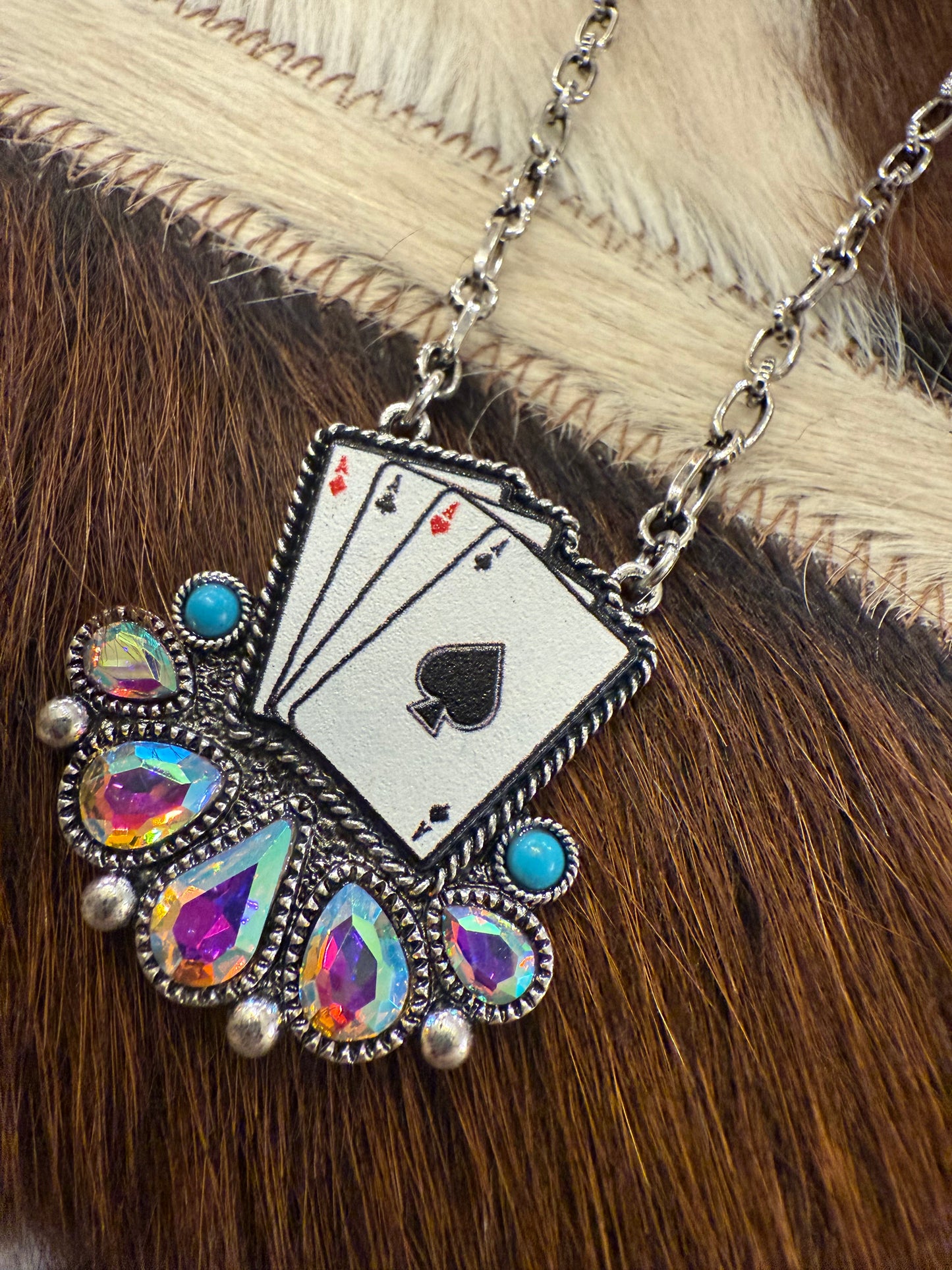 Crystal Ace Necklace