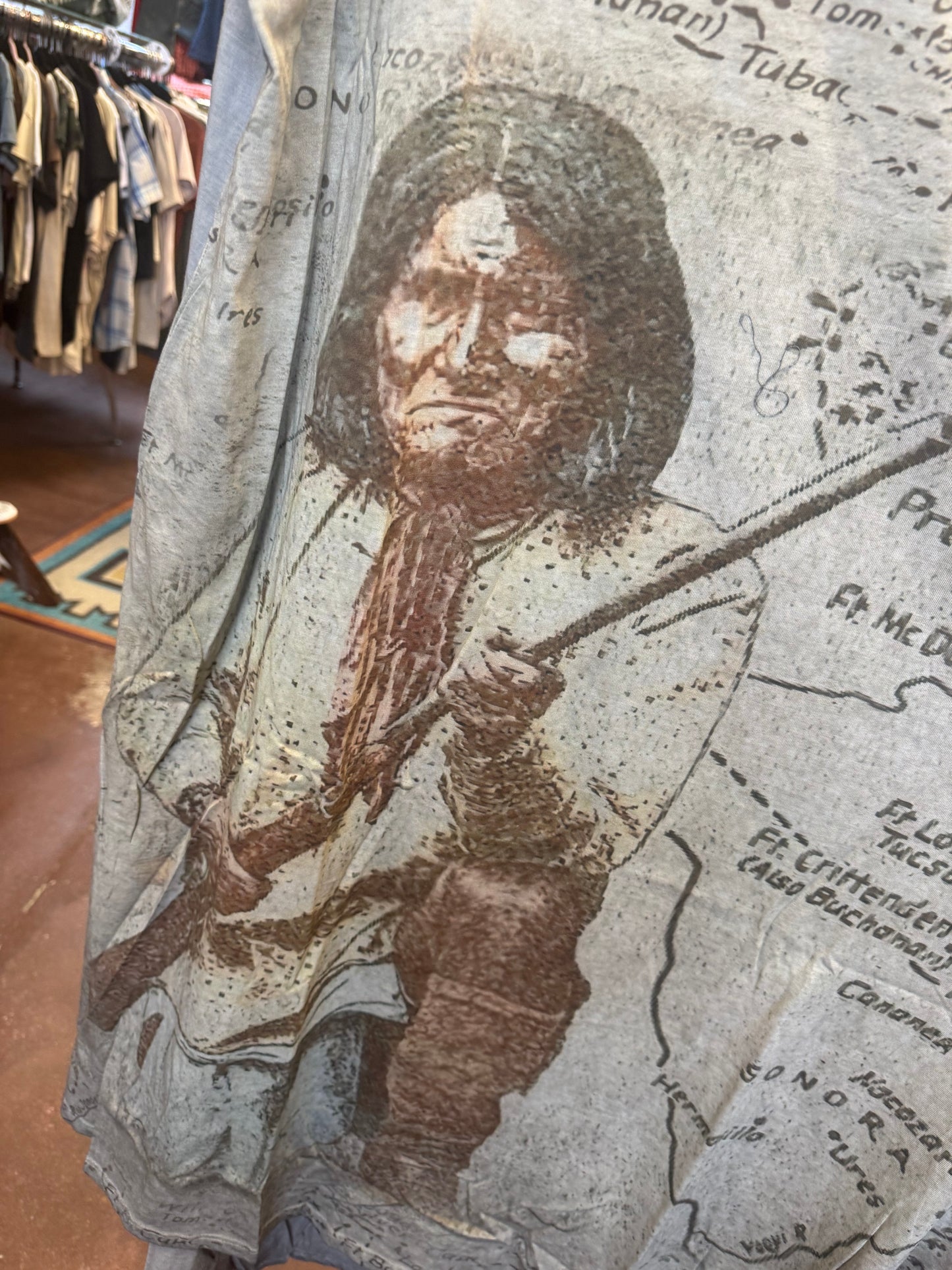 T-Shirt Dress with Map