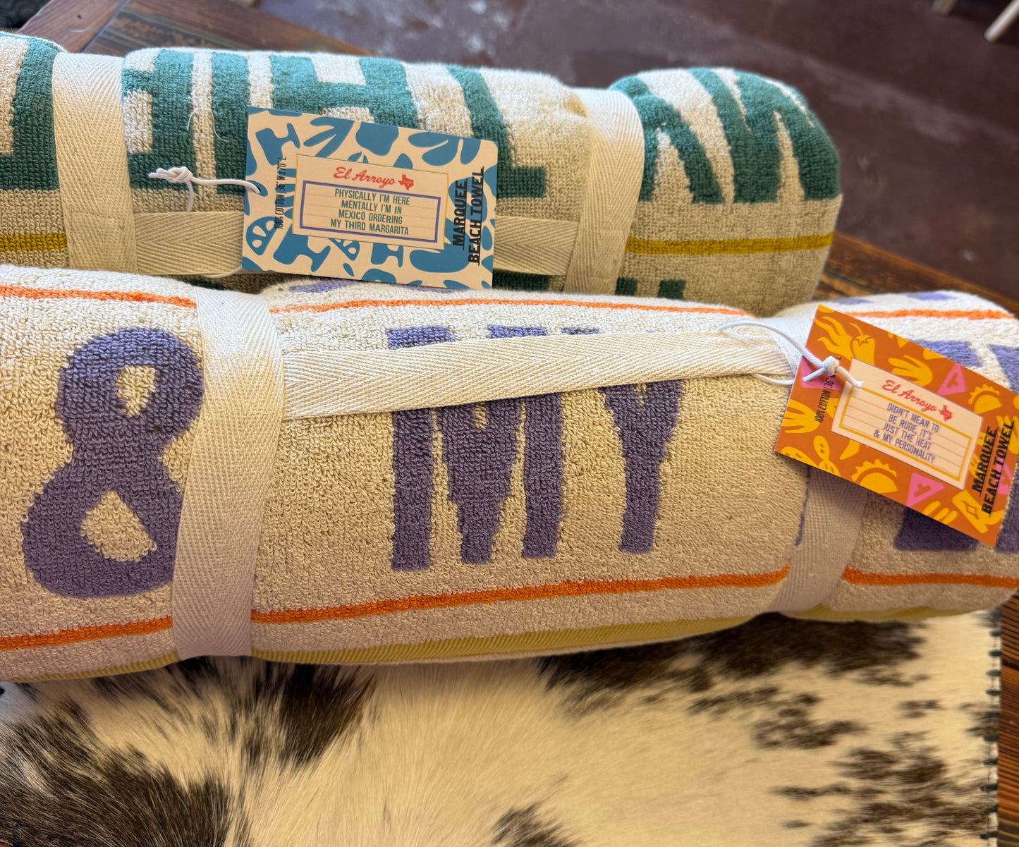El Arroyo Beach Towel