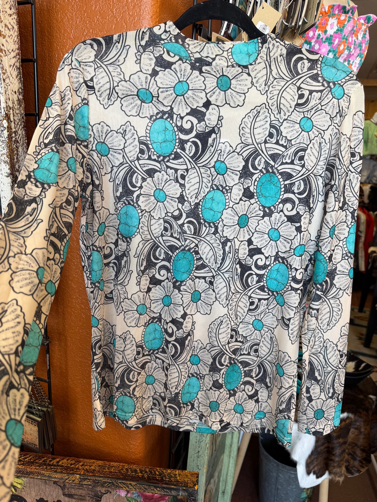 Tattoos On The Town Mesh Top