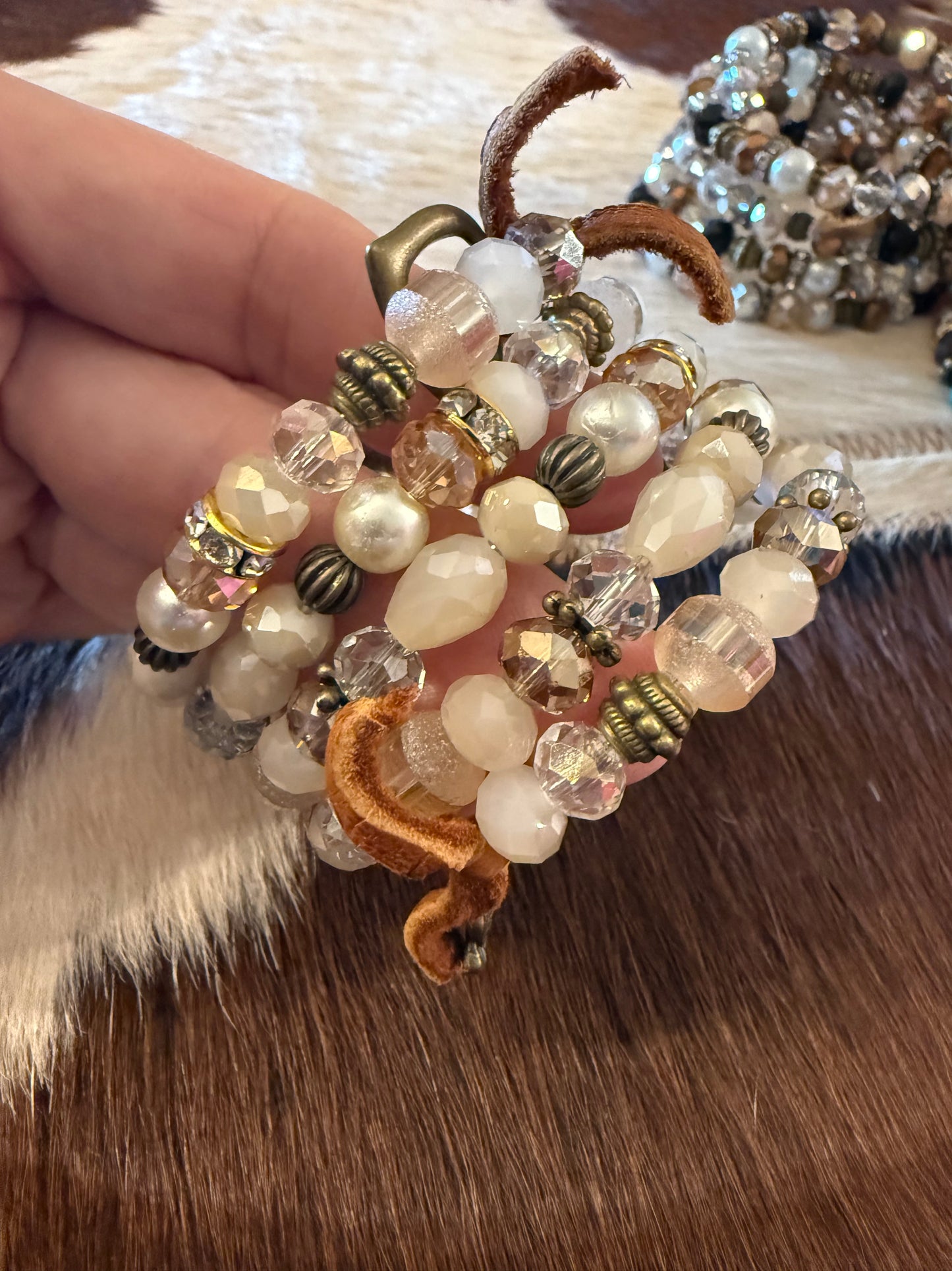 Beaded Wrap Bracelet