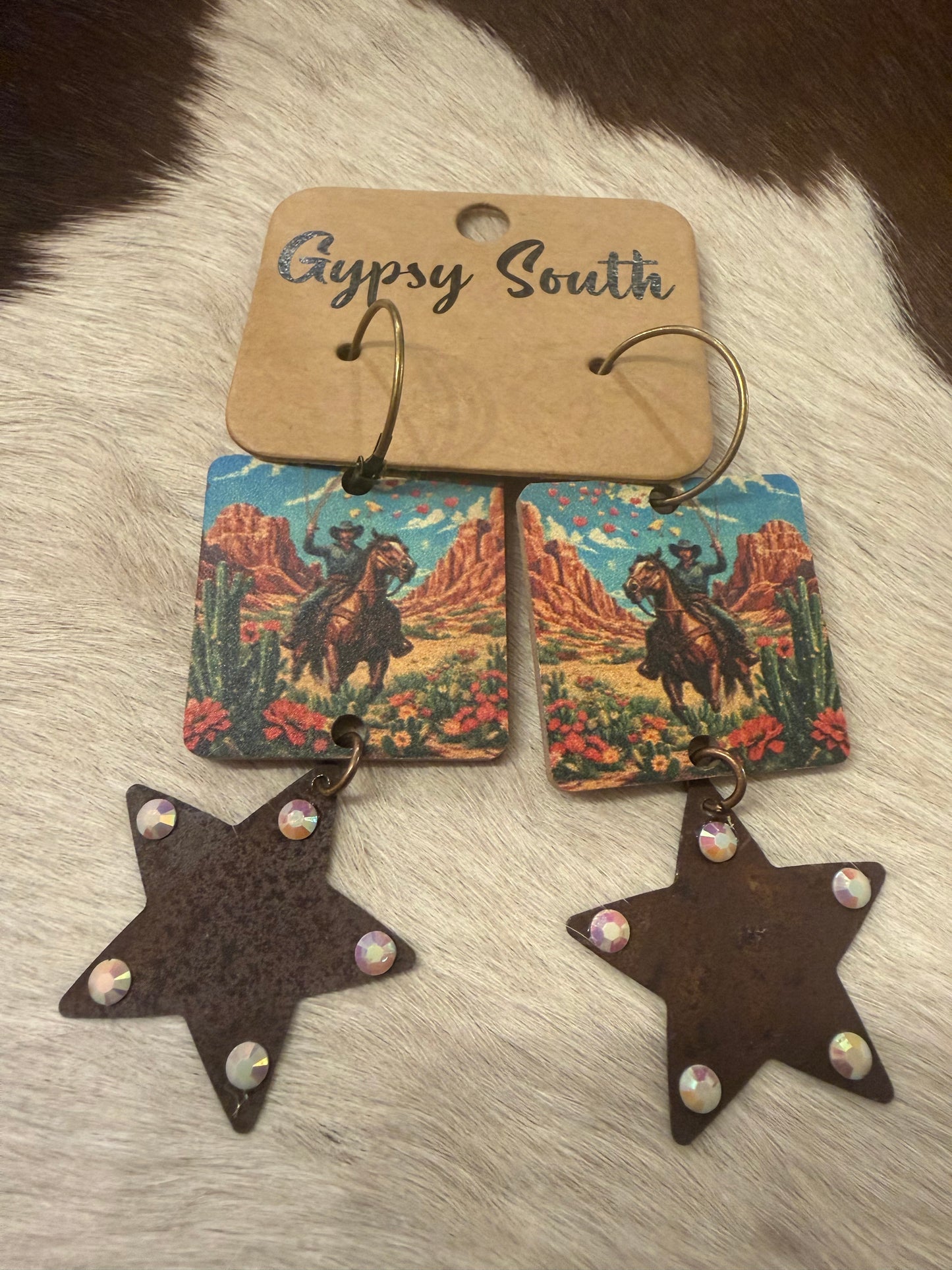 Cowboy Stars Earrings