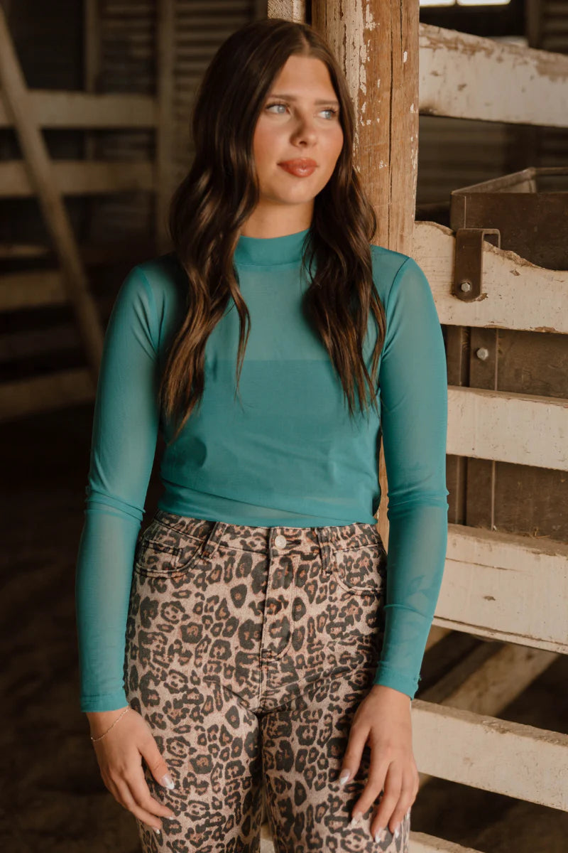 MESHED OUT TOP