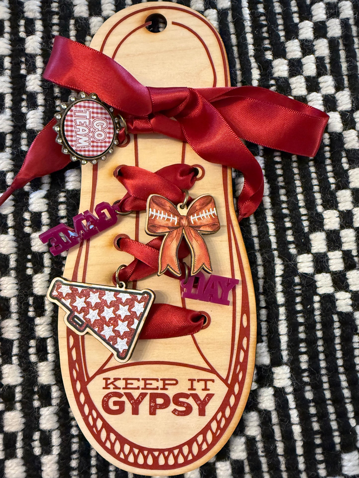 Game Day Shoe Charm