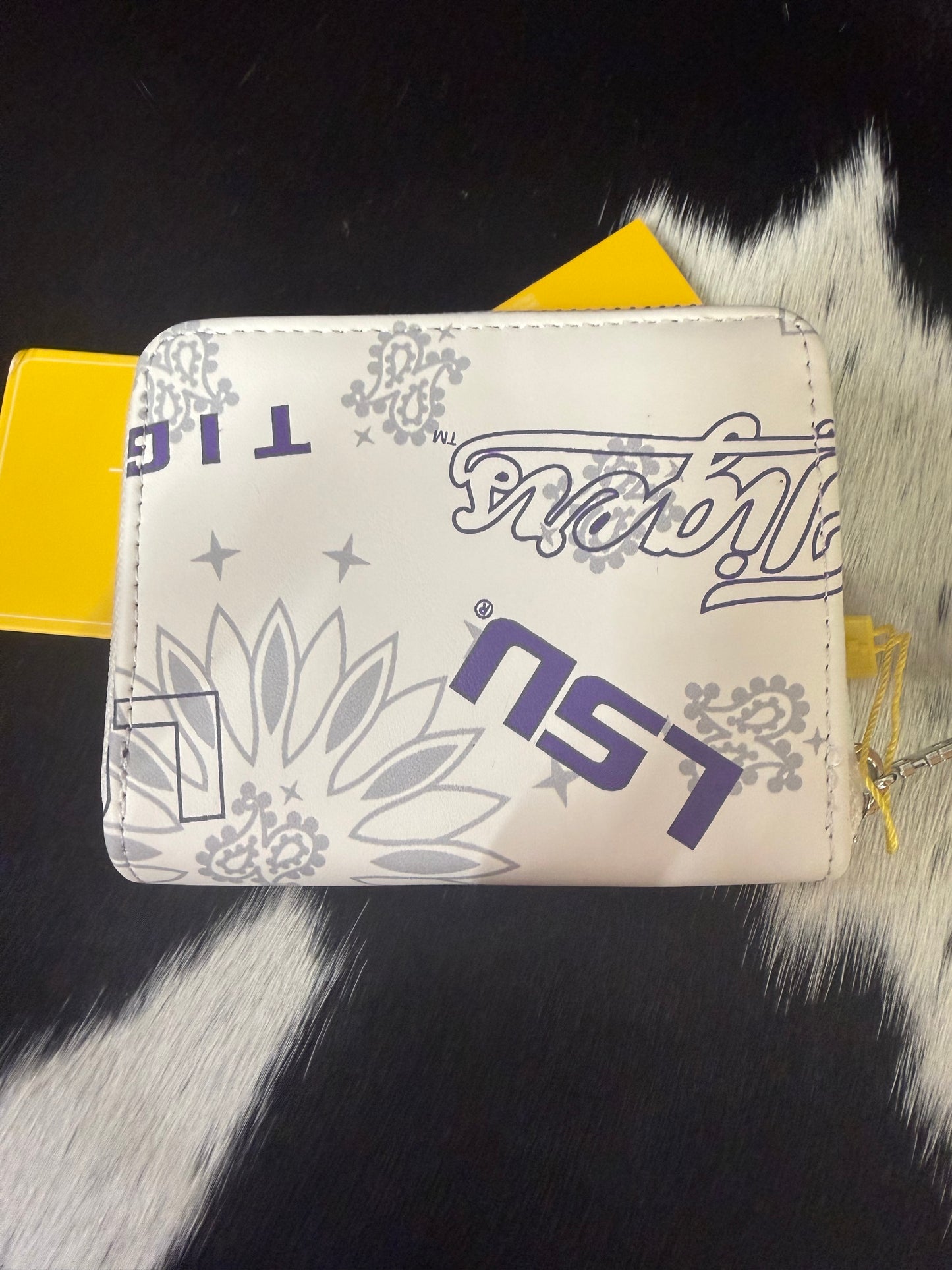 LSU Wallet with Wristlet